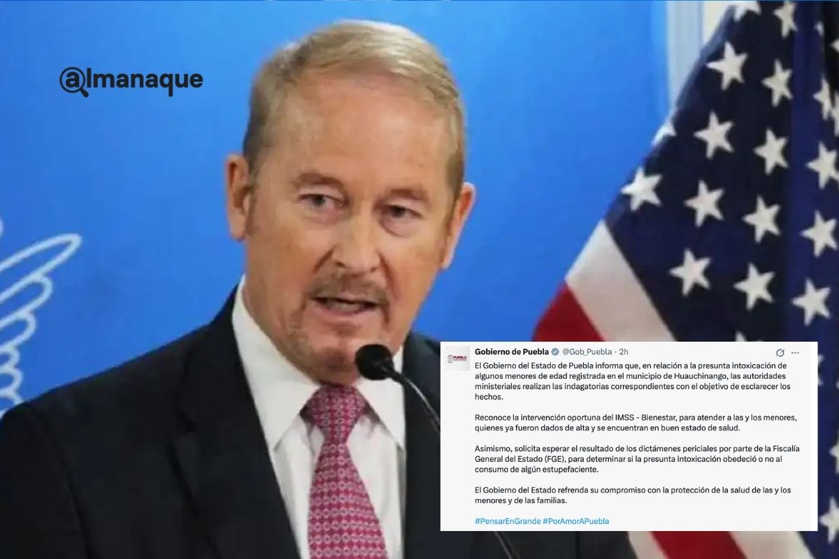 Embajador de EUA condena caso de tamales con fentanilo en Huauchinango; Fiscalía investiga, responde el gobierno estatal 1 Embajador de EUA condena caso de tamales con fentanilo en Huauchinango; Fiscalía investiga, responde el gobierno estatal