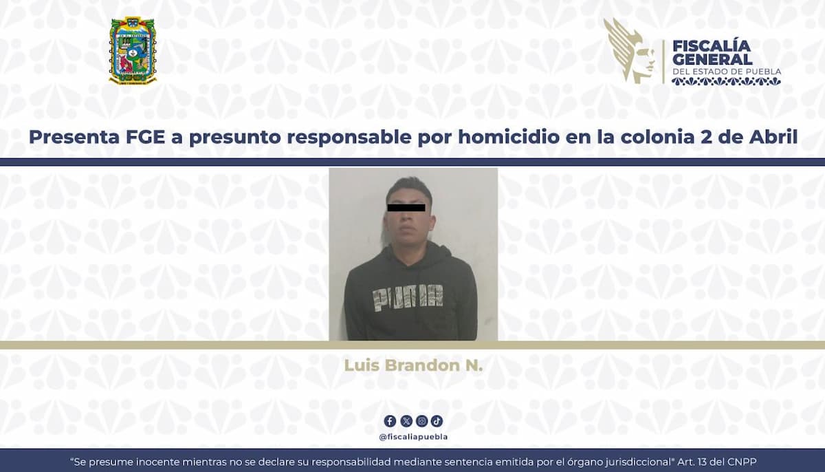 Detienen a sujeto que asesinó a una mujer en la colonia 2 de Abril durante violento asalto