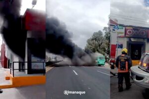 Lista bloqueos carreteros y negocios incendiados en Puebla tras la muerte de El Mencho