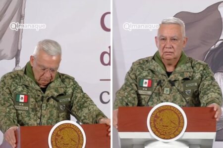 Entre lágrimas, secretario de Defensa da el pésame por elementos caídos en enfrentamientos contra CJNG 13 Secretario de Defensa da el pésame por elementos caídos en operativo