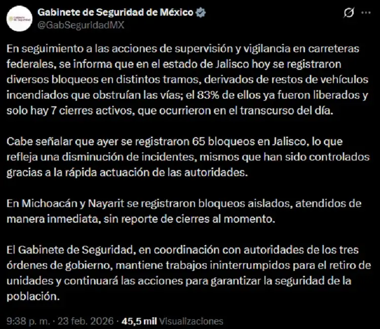 (VIDEOS) Código Rojo: Ataques en Jalisco continúan este martes 24 de febrero 2 (VIDEO)S Siguen los ataques en Jalisco hoy 24 de febrero