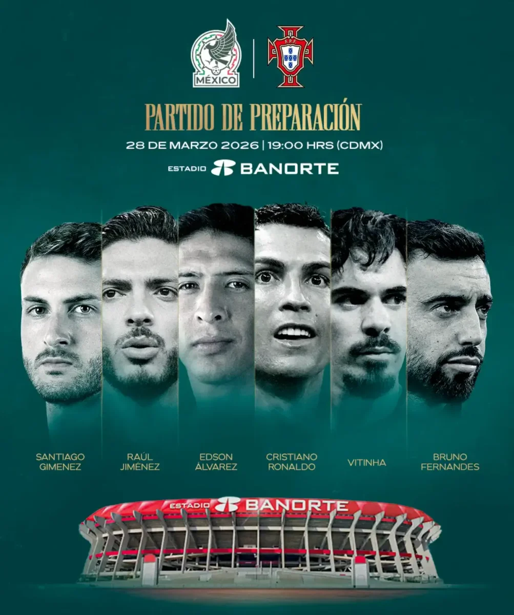 México vs Portugal en el Azteca en riesgo por violencia de la muerte de El Mencho