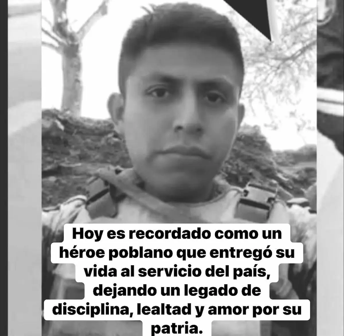 Juan Vázquez Francisco, el sargento poblano que perdió la vida en el operativo contra El Mencho