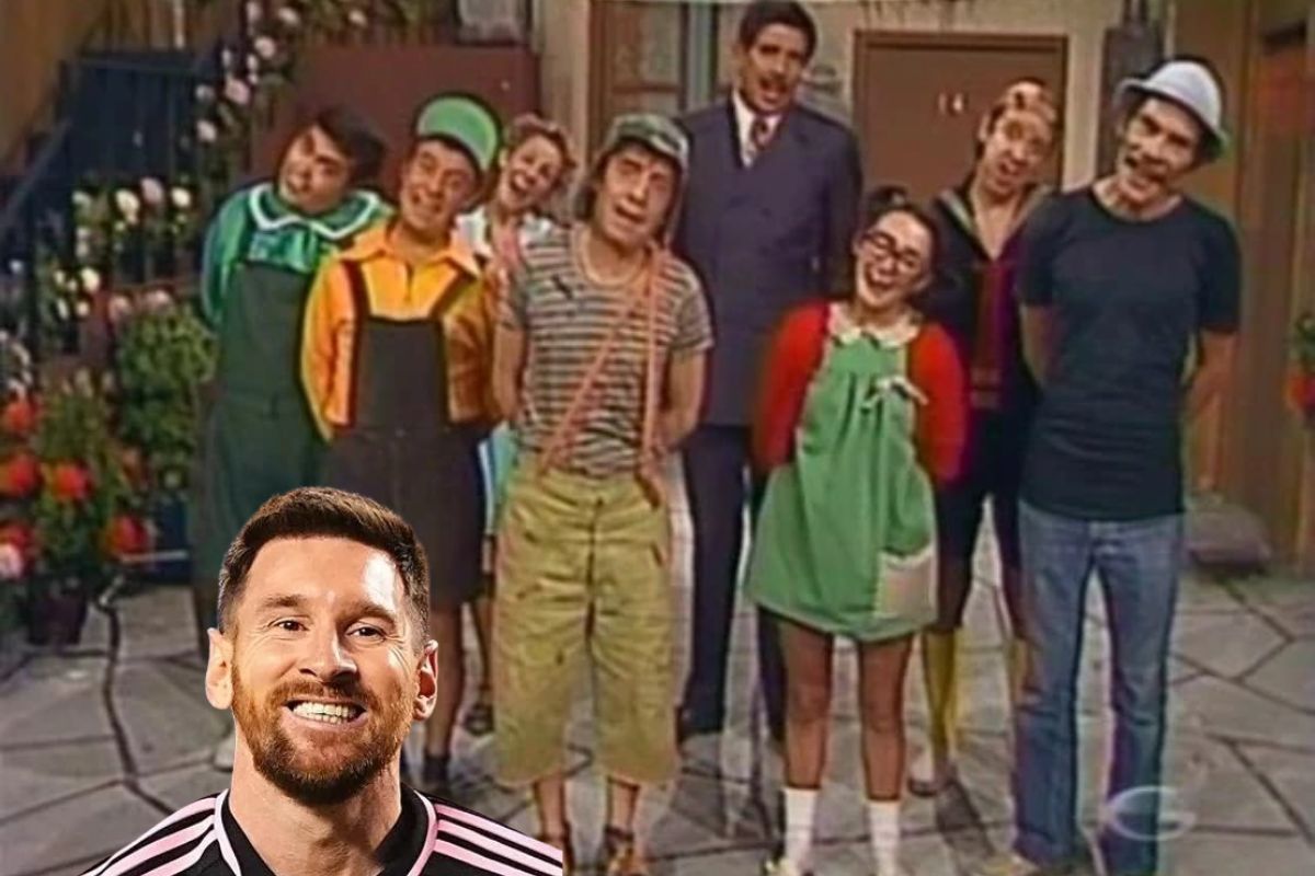 Messi armó su XI ideal con personajes del Chavo del 8