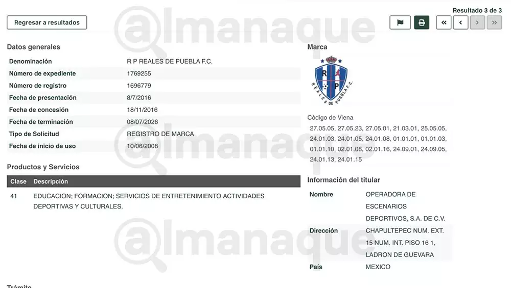 Reales de Puebla impi