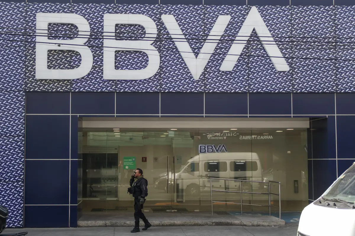 intento de asalto afuera del BBVA de Plaza San Pedro