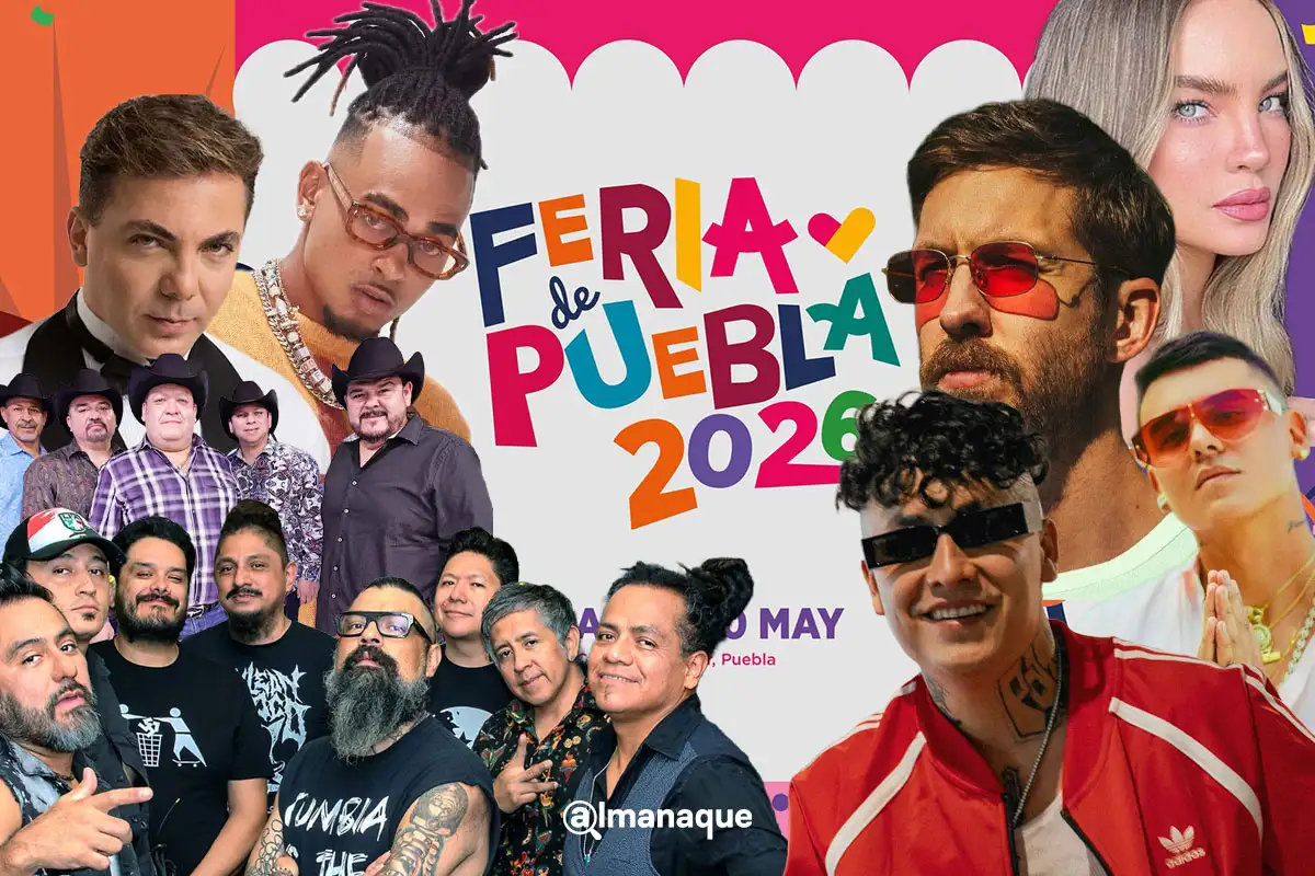 Estos artistas de la Feria de Puebla 2026 estarán en el Teatro del Pueblo
