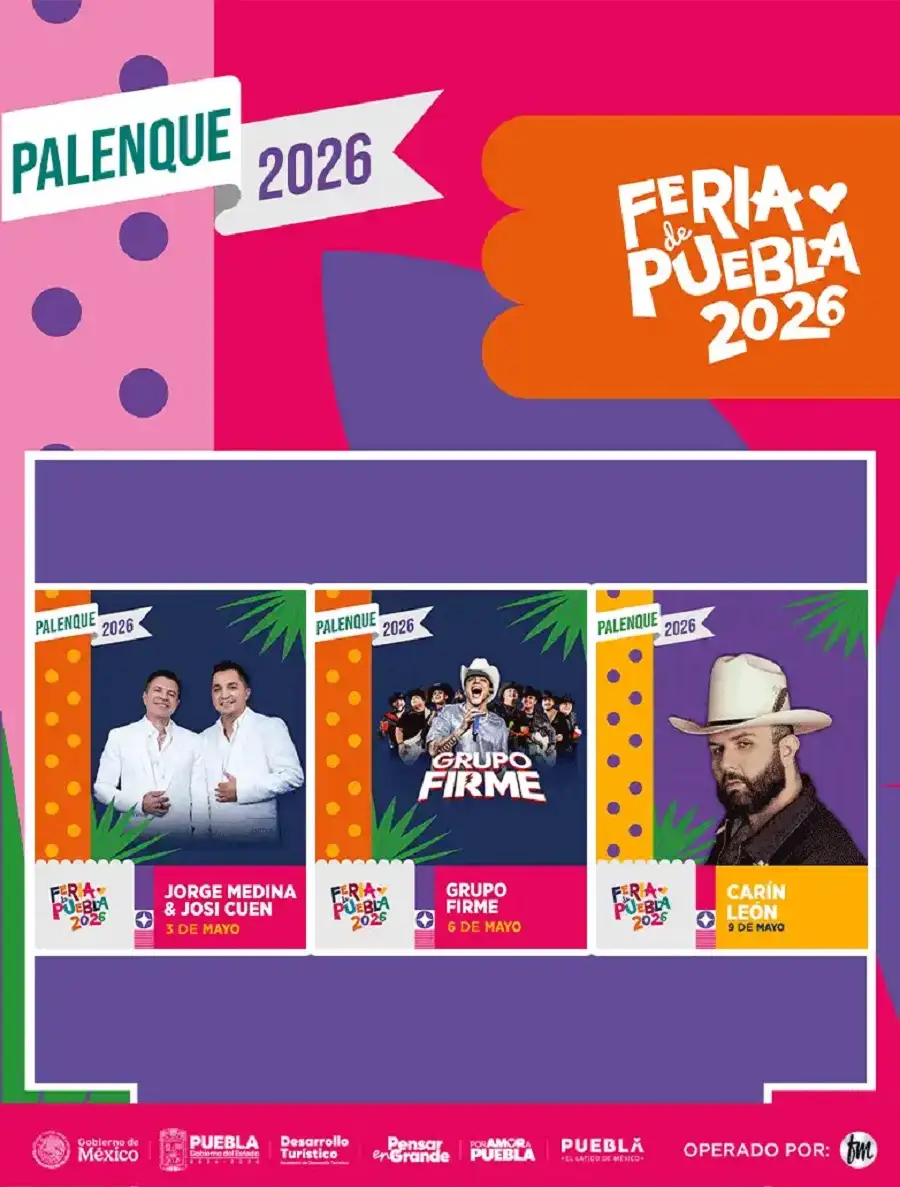 Estos son los precios oficiales del Palenque de Puebla 2026