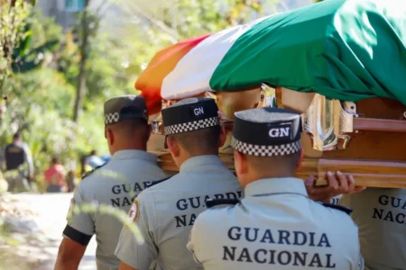 Guardia Nacional rinde honores postumos a sargento poblano que murio combatiendo a El Mencho 2