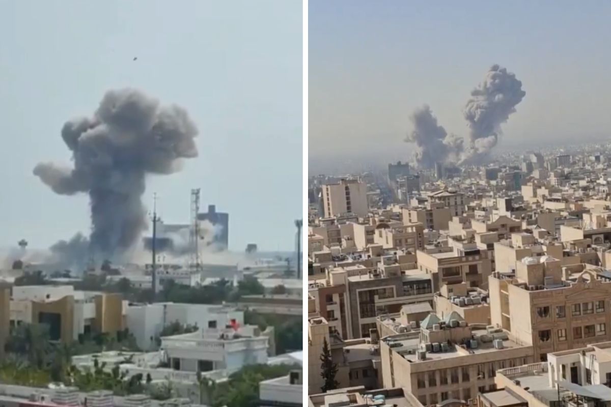 (VIDEOS) Inicia Irán ataques contra Israel y bases militares de EU 7 Irán ataca Israel y bases militares de EU en represalia