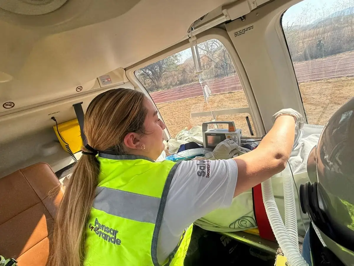 Coordinación entre sector salud permite trasladado de urgencia desde Chiautla