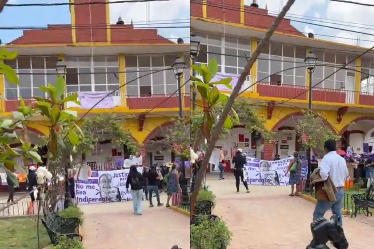 Marchan en Pantepec por doble feminicidio de Juana Francisca y su nieta Evelyn 2 Marchan por doble feminicidio en Pantepec