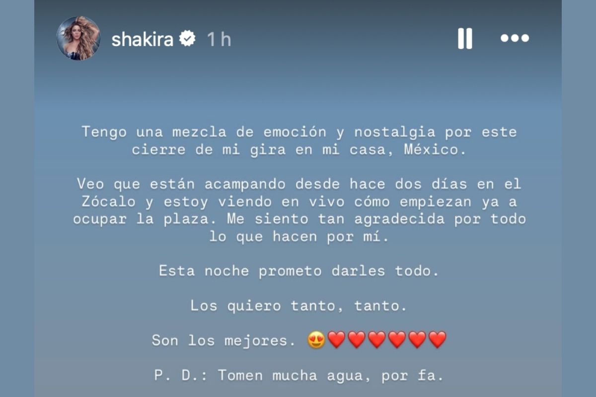 Dónde ver EN VIVO el concierto de Shakira en la Ciudad de México- link y horario