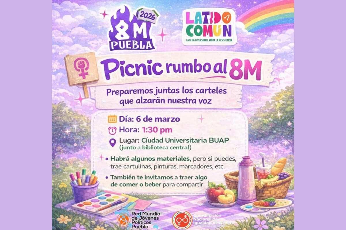 8 de marzo en puebla marchas