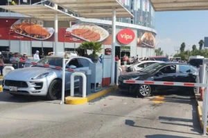 Así fue la carambola en Vía San Ángel que dejó dos muertas