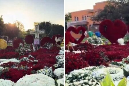 (VIDEO) Así es la tumba de El Mencho: Lo enterraron en féretro de oro 10 Así es la tumba de El Mencho: Lo enterraron en féretro de oro