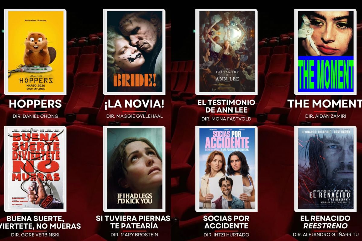 Estos son todos los estrenos de cine en marzo