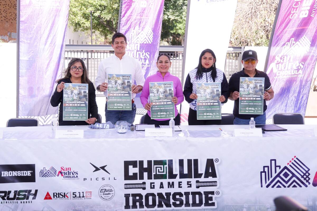 San Andrés anuncia la sexta edición del Cholula Games 2026