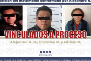 Vinculan a homicidas del matrimonio Tello Ruiz