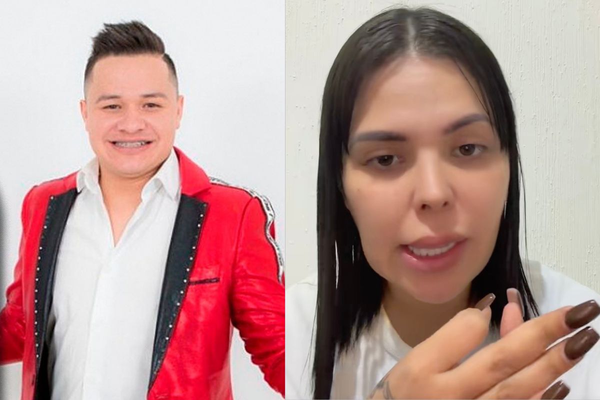 Esposa de vocalista de la banda Los Recoditos lo acusa de violencia