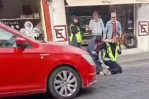 Golpiza a supervisor de parquímetros de Puebla fue en enero