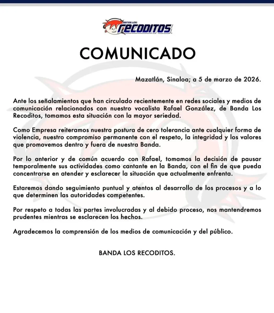 Rafa González deja Los Recoditos tras acusaciones de violencia