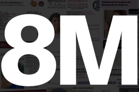 Convocan a tapizar calles con boletines de búsqueda durante la marcha del 8M en Puebla