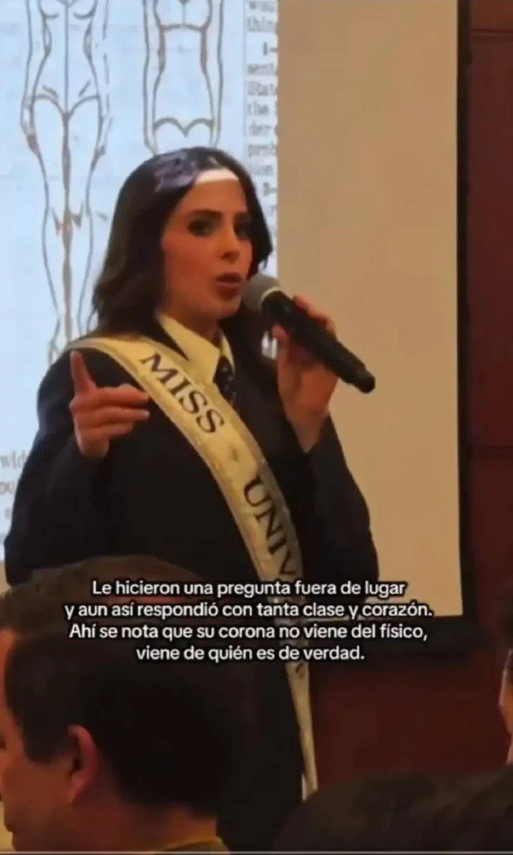 (VIDEO) Fátima Bosch en Harvard se defiende de ataques 