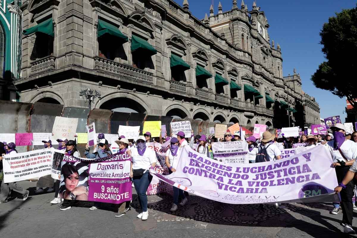 Cierres viales en Puebla hoy 8 de marzo por la marcha del Día de la Mujer- vías alternas
