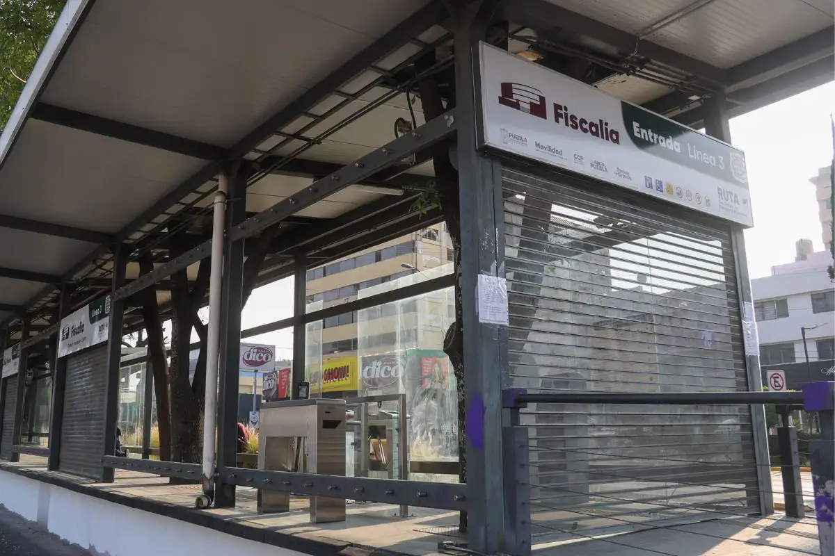 Cierran estación de Fiscalía de la Línea 3 de RUTA este lunes