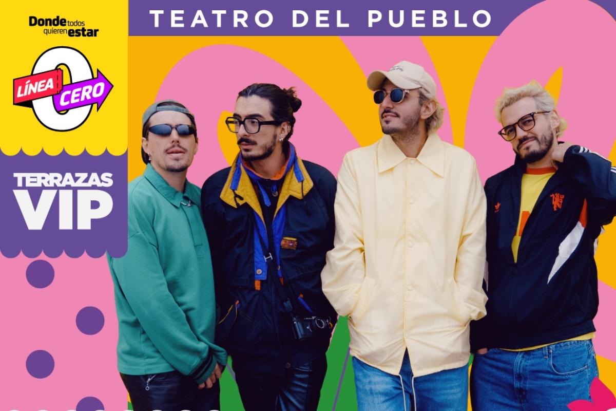 Terrazas VIP y boletos Línea CERO para Morat en la Feria de Puebla