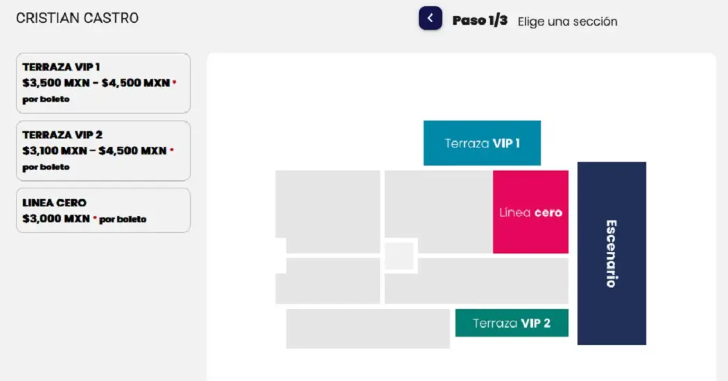 Cristian Castro en la Feria de Puebla: Precios de Terrazas VIP y Línea Cero