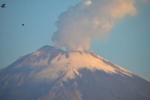 Este es el monitoreo del volcán Popocatépetl hoy en Puebla