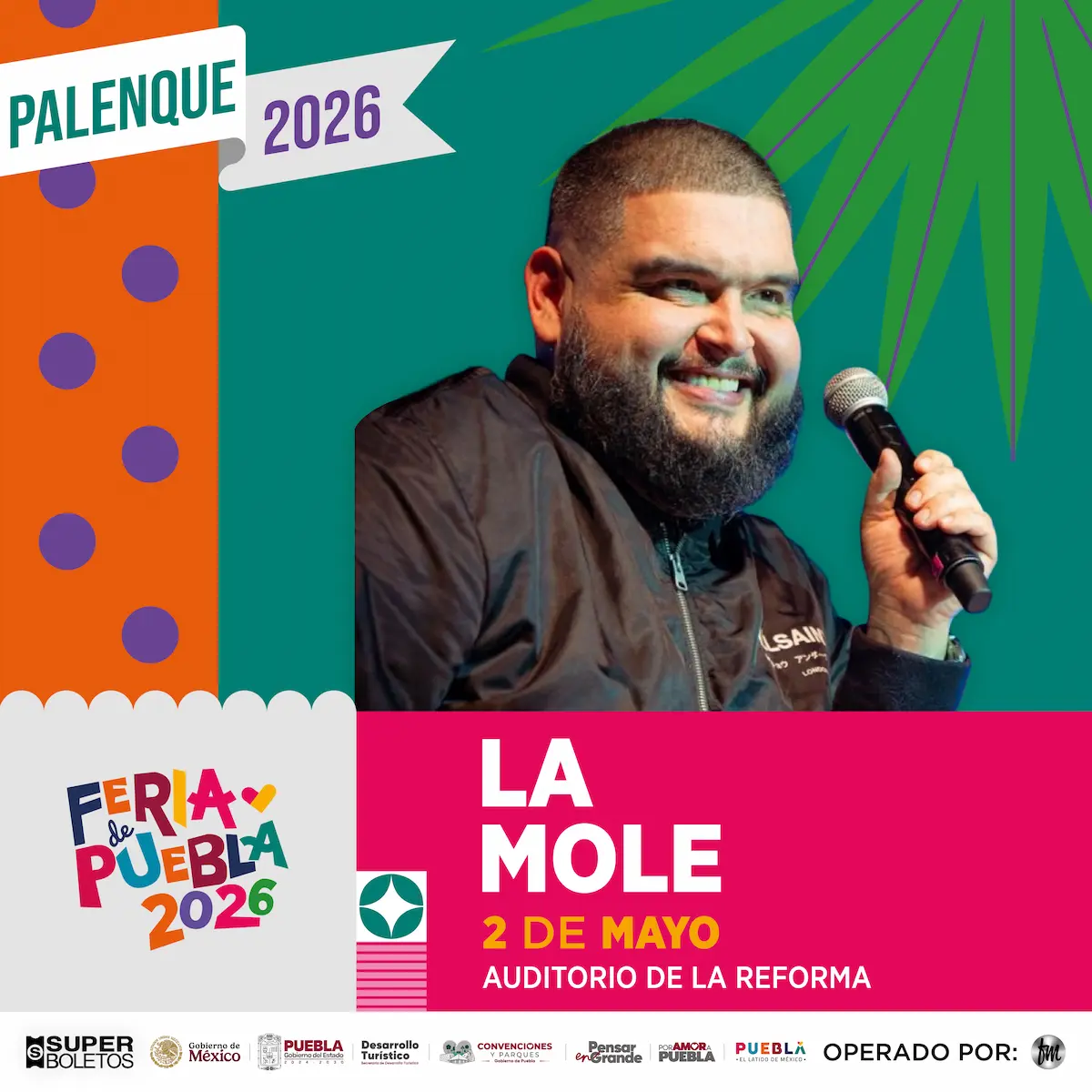 Kevyn Contreras y La Mole se presentarán con show de stand up en la Feria de Puebla 2026 2 Kevyn Contreras y La Mole se presentarán con show de stand up en la Feria de Puebla 2026