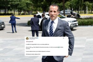 Balearon la camioneta del líder del PAN, Mario Riestra