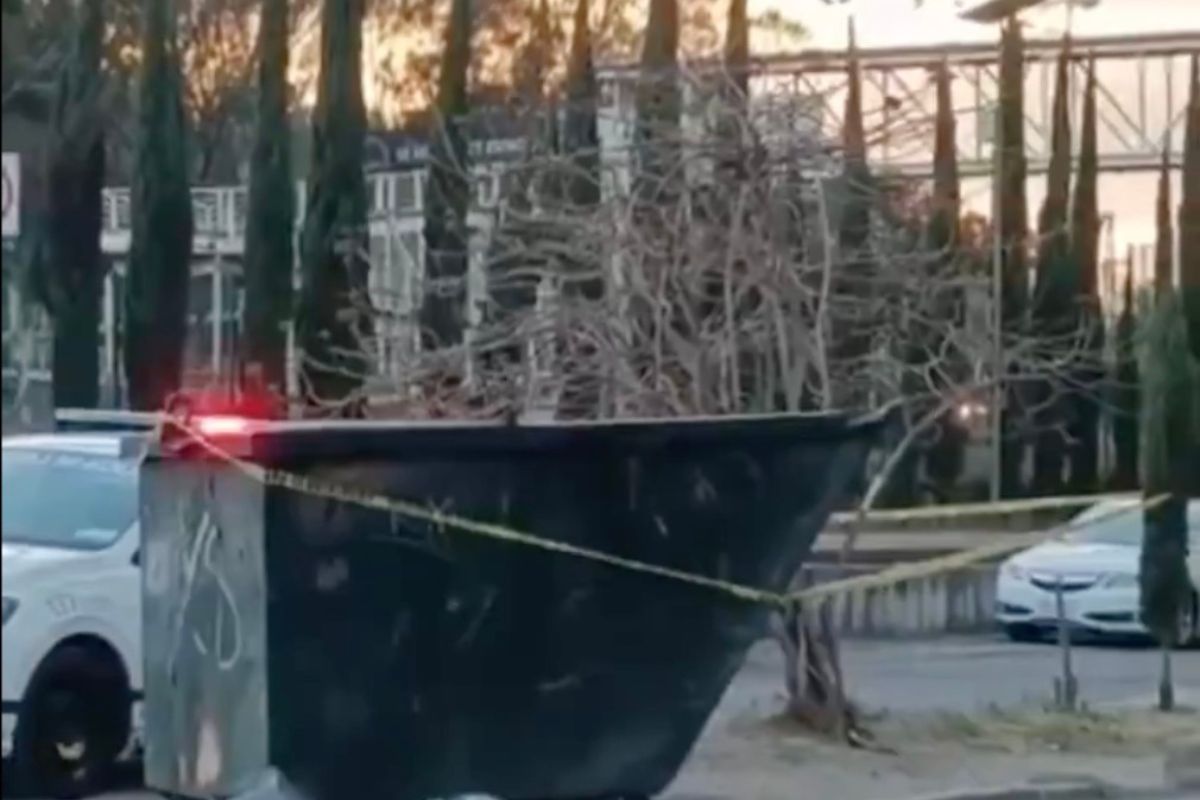 Localizan feto en un contenedor de basura en Bosques de San Sebastián