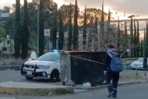 Localizan feto en un contenedor de basura en Bosques de San Sebastián