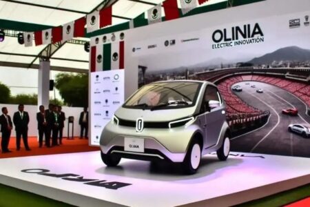 Auto Olinia se ensamblará en Puebla, revela Cecilia Peña 