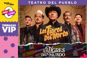 Terrazas VIP y boletos Línea CERO para Los Tigres del Norte en la Feria de Puebla