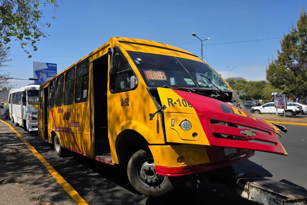 Suspenden concesión a unidad de la Ruta 10B que causó accidente