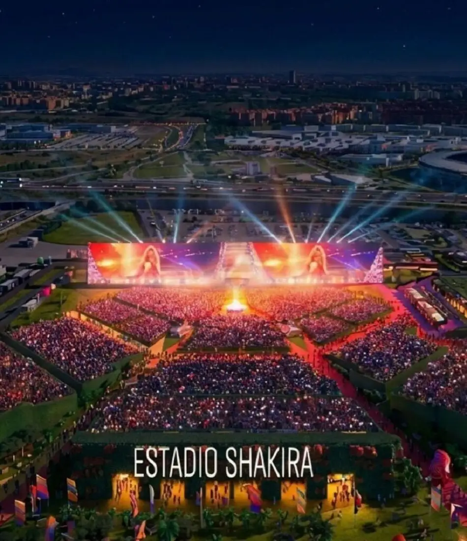 Shakira tendrá residencia europea: Así será el estadio construido para sus conciertos en Madrid 6 Shakira tendrá residencia europea y estadio para sus conciertos