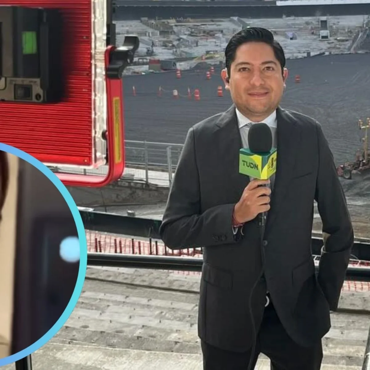 Reportan detención del 'Profe' Ibáñez, periodista de TUDN en Sudáfrica durante cobertura rumbo al Mundial