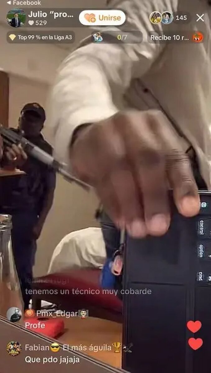 El momento exacto en que detienen al 'Profe' Ibáñez en Sudáfrica, reportero de TUDN