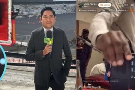 VIDEO: El momento exacto en que detienen al 'Profe' Ibáñez en Sudáfrica, reportero de TUDN 11 El momento exacto en que detienen al 'Profe' Ibáñez en Sudáfrica, reportero de TUDN