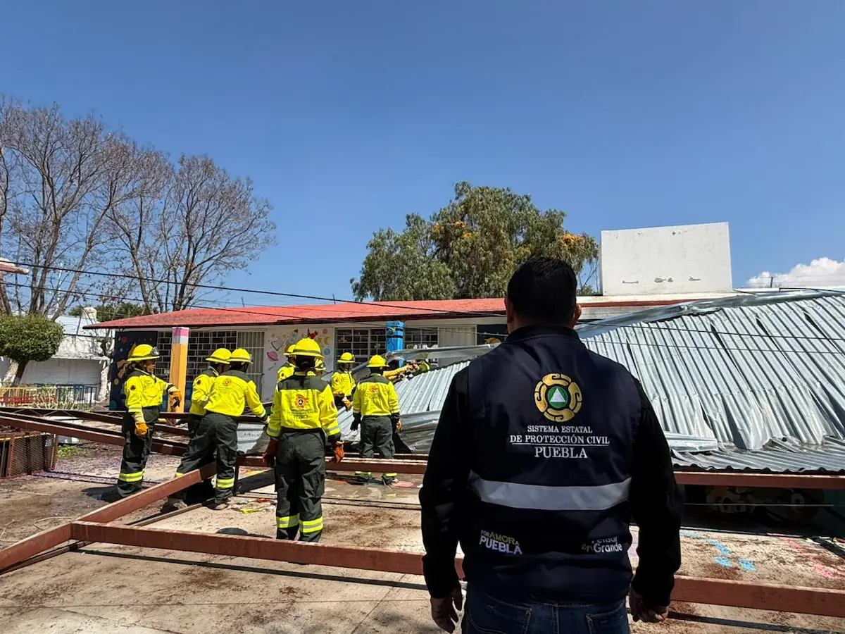 Así se vio la Granizada en Tlacotepec de Benito Juárez 