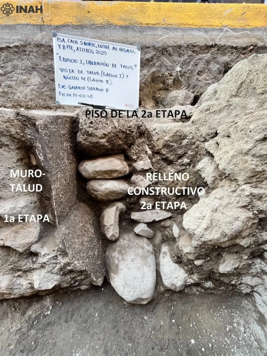 Hallan vestigios prehispánicos en Atlixco