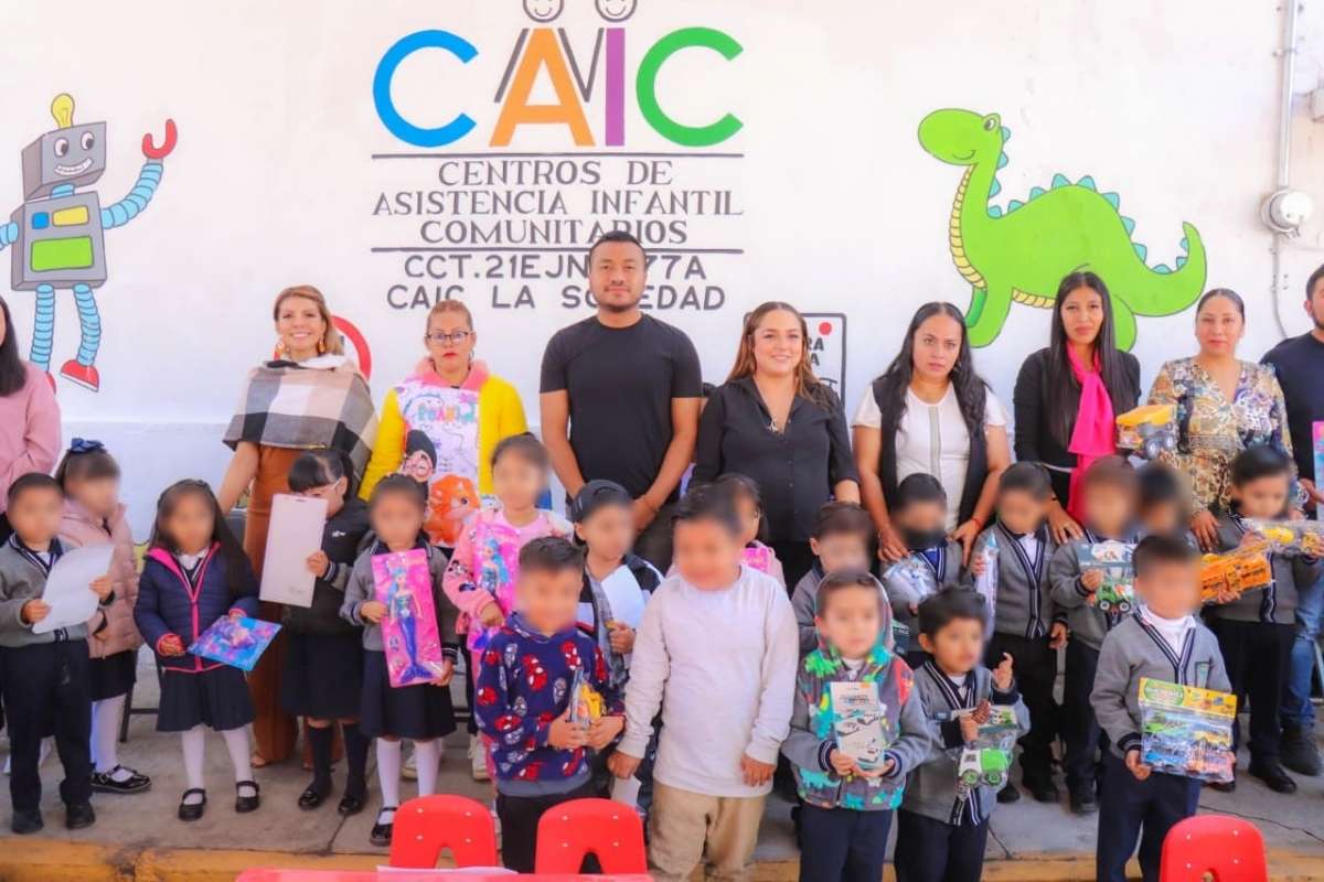 Con respaldo de Ceci Arellano, equipa Shamy Spezia tres CAIC de Huejotzingo: beneficia a 120 alumnos 2 Con respaldo de Ceci Arellano, equipa Shamy Spezia tres CAIC de Huejotzingo- beneficia a 120 alumnos