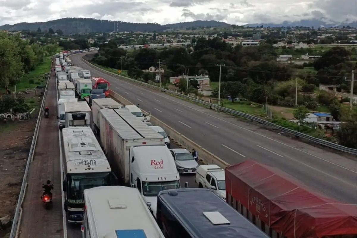 Está la México-Puebla cerrada hoy 28 de marzo y hasta esta fecha
