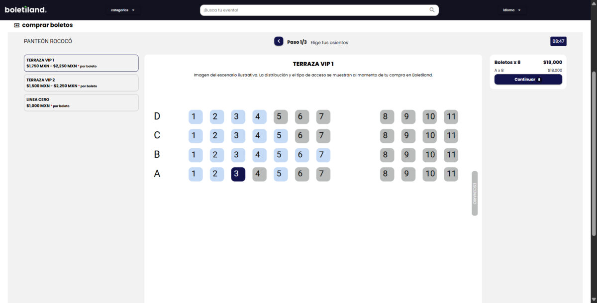 Terrazas VIP y Boletos Línea Cero para Panteón Rococó en la Feria de Puebla 2026: precio y cómo comprarlos 4 Terrazas VIP y Boletos Línea Cero para Panteón Rococó en la Feria de Puebla 2026: precio y cómo comprarlos