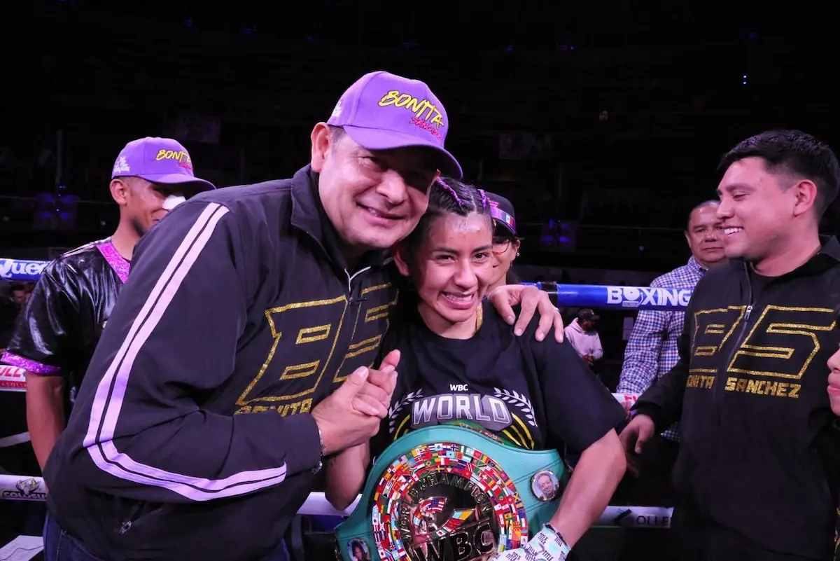 Conquista La Bonita Sánchez título mundial en un ambiente de fiesta